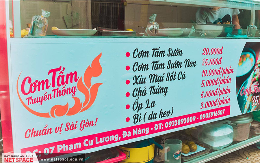 Quán Cơm tấm truyền thống chuẩn vị Sài Gòn tại Đà Nẵng