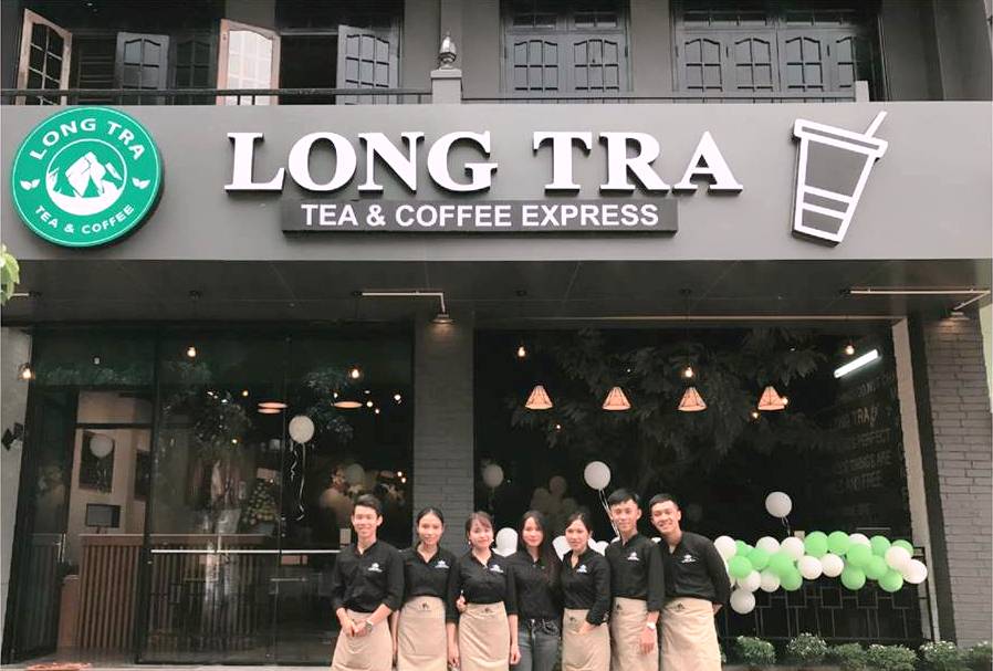 Long Trà Tea Coffee Express hút khách tại Buôn Ma Thuột