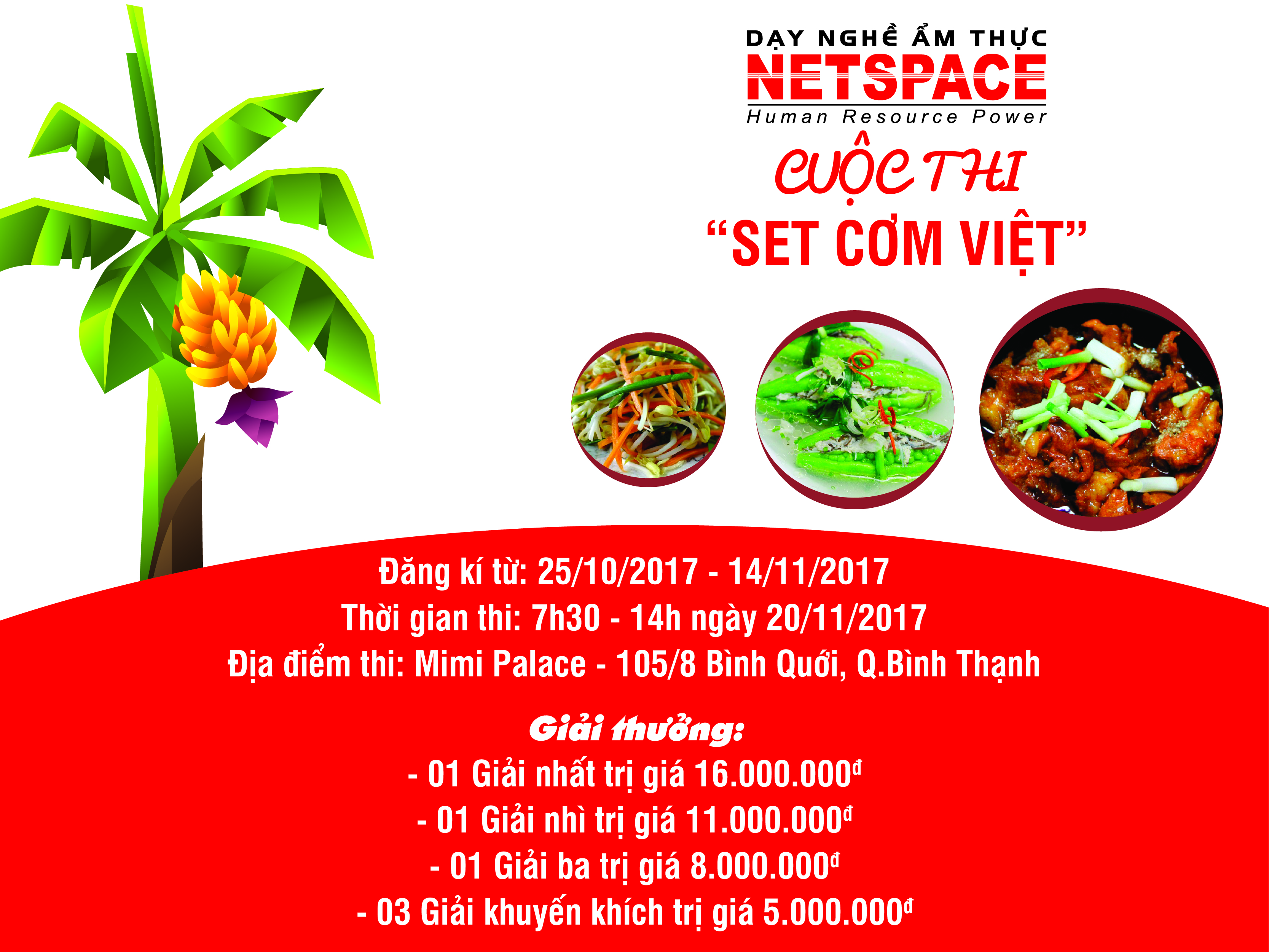 Netspace tổ chức lễ Kỷ niệm Ngày Nhà giáo Việt Nam 20-11 và cuộc thi “Set cơm Việt- lần 1 năm 2017”