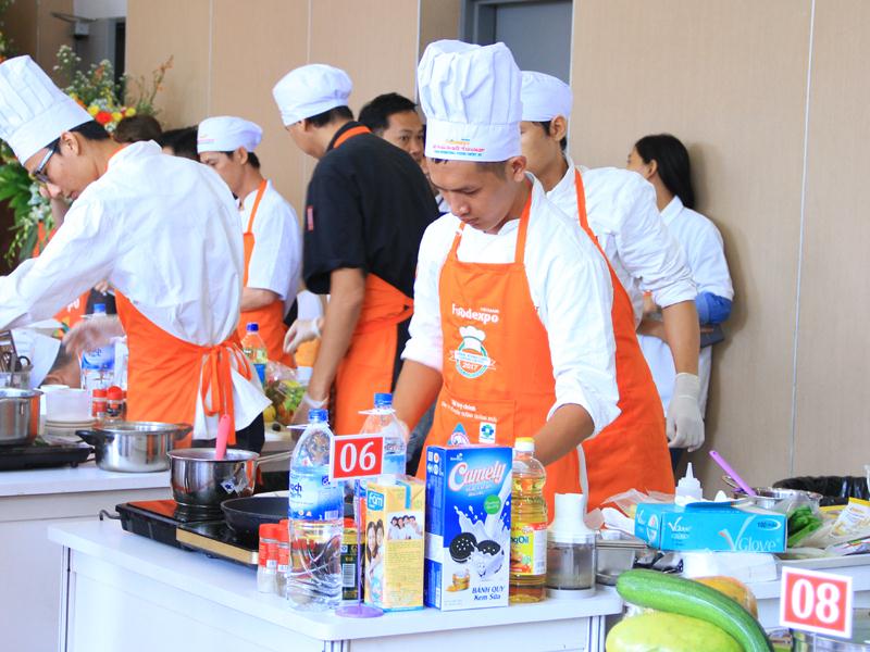 Thầy Vũ Nhất Thông Netspace tham gia Hội thi nấu ăn Quốc tế Sài Gòn 2017