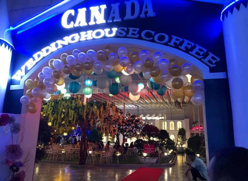 Khu phức hợp Canada Coffee & Wedding House của Học viên Hoàng Diệu Thanh