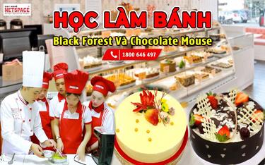 Học làm bánh Black Forest Cake -Chocolate Mousse