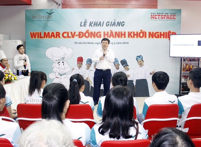 Lễ khai giảng Bếp Bánh - Chương trình Wilmar CLV - Đồng hành khởi nghiệp