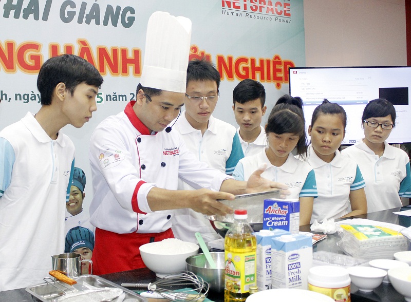 Lễ khai giảng Bếp Bánh - Chương trình Wilmar CLV - Đồng hành khởi nghiệp