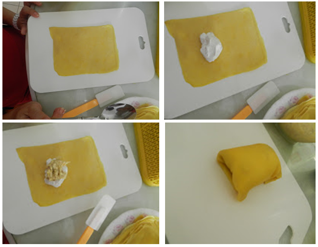 Cách làm Bánh crepe sầu riêng thơm nức mũi
