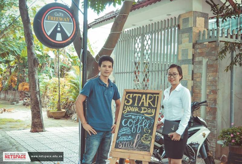 Tiệm Cafe FreeWay ấn tượng của học viên Nguyễn Bá Tâm