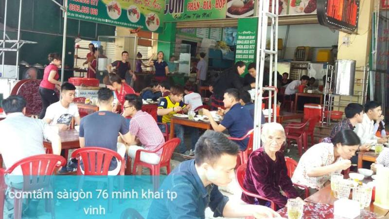 Cơm Tấm Sài Gòn- Quán ăn hút khách tại Vinh