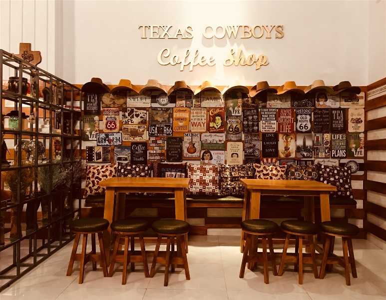 Texas Cowboys Coffee Shop độc đáo tại Đà Lạt của Học viên Quỳnh Như