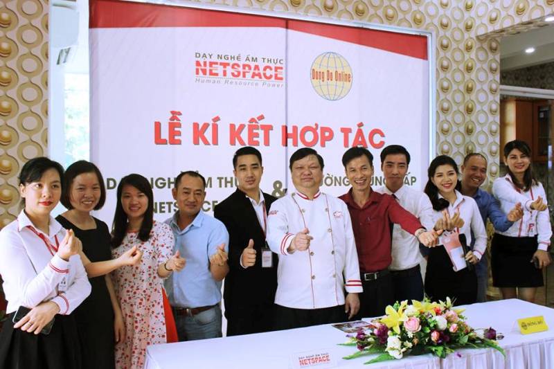 Lễ ký kết hợp tác giữa Trường Netsapace & Trường TC Đông Đô