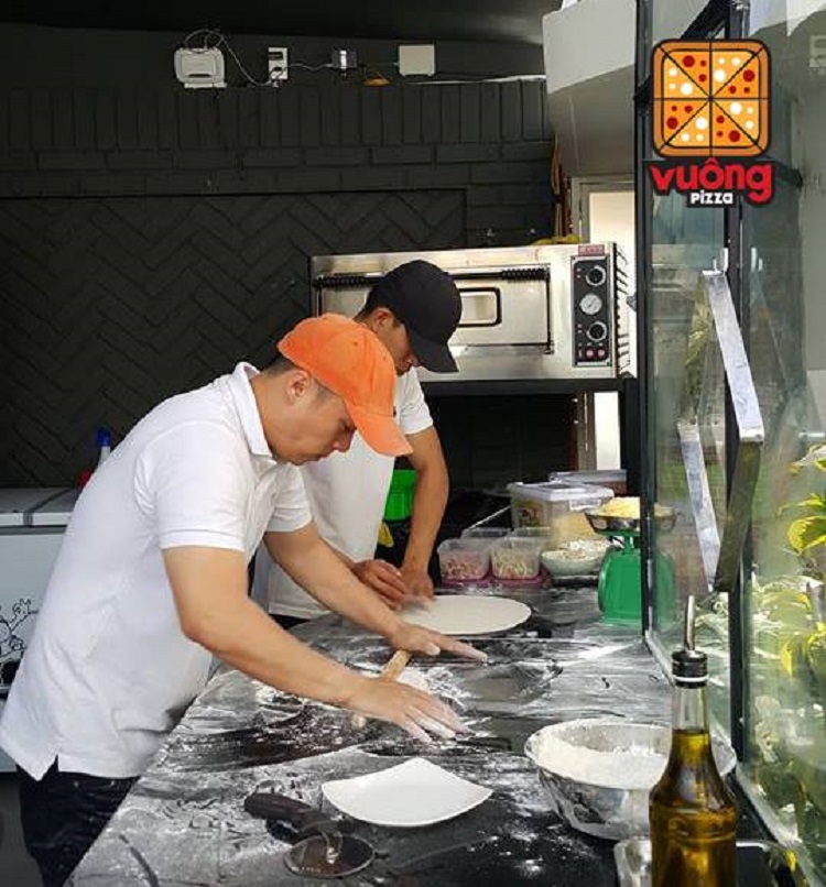 Anh Đỗ Hữu Đạt - Bếp trưởng nhà hàng Pizza Vuông