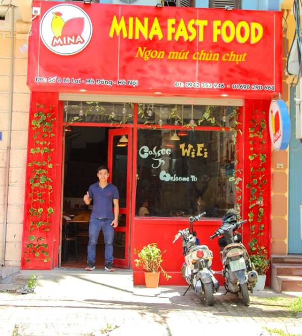 Chàng trai 9X khởi nghiệp cửa hàng Mina Fastfood