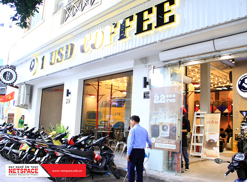 1 USD Coffee – Quán café “cực chất” tại Sài Gòn